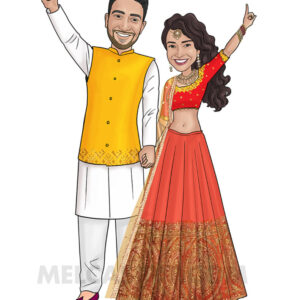 Indian-Couple-Illustrations-by-mel-casipit-2